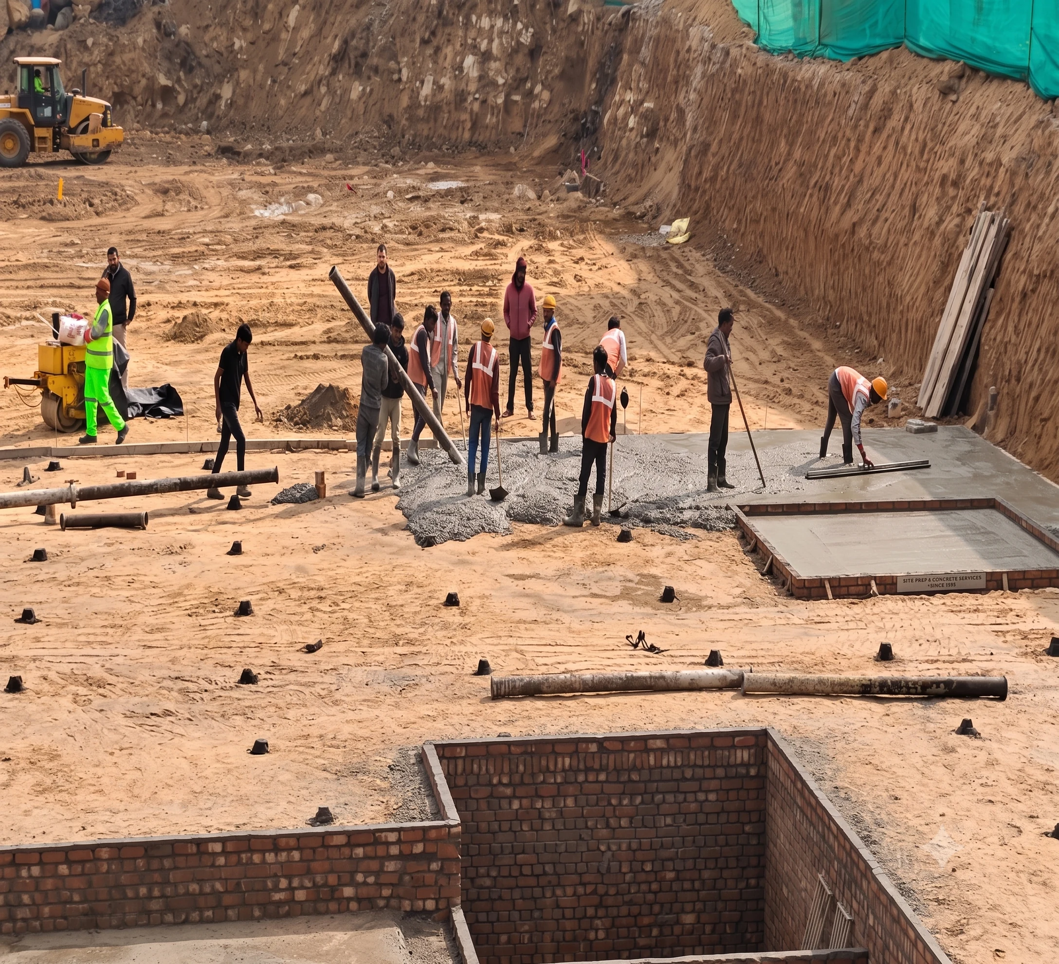 PCC foundation work at Address One Residences