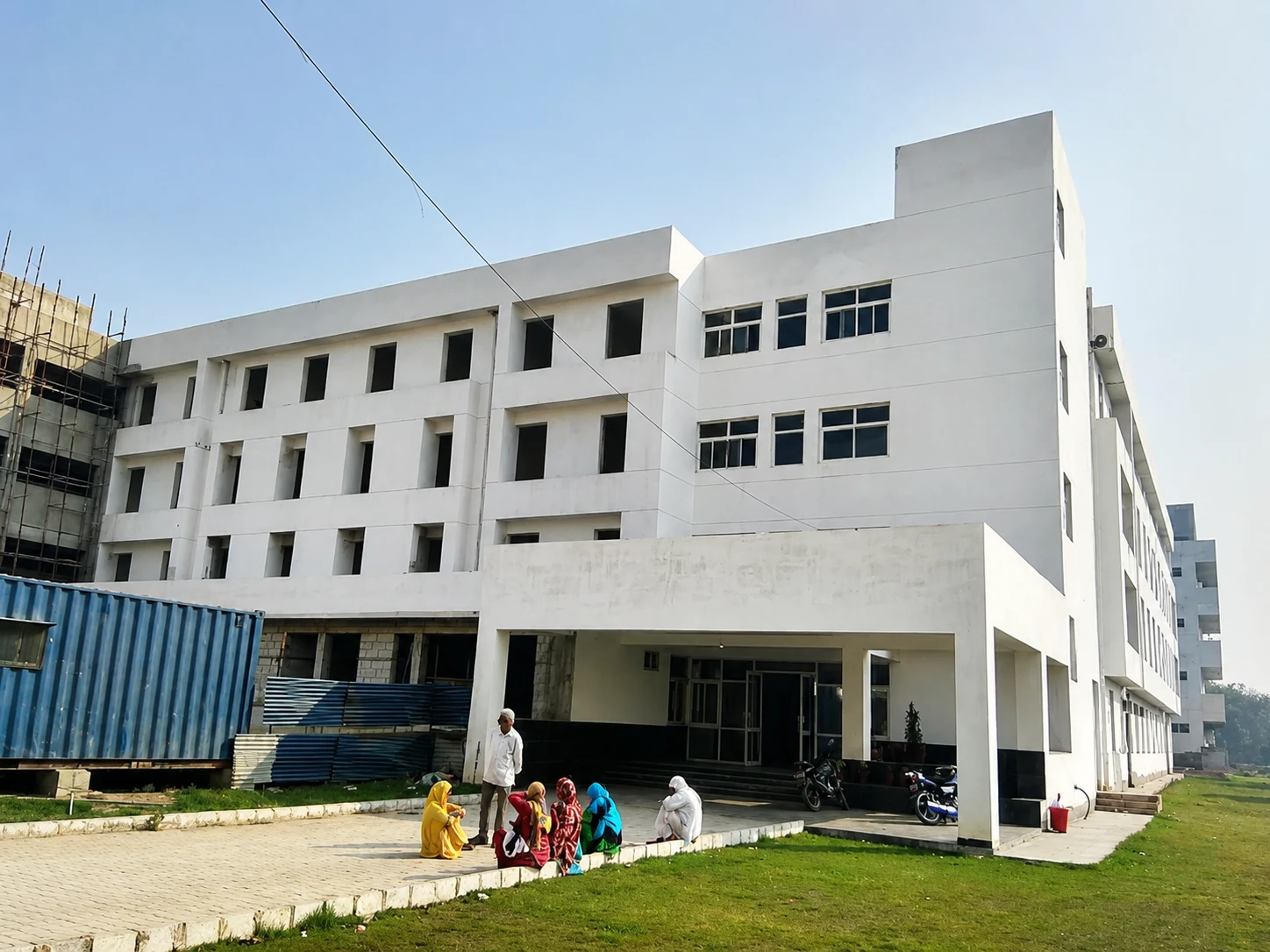 Completed GITAM hostel building